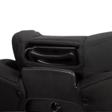 Car-mounted child safety seat, growth-type safety seat